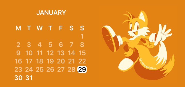 tails calender