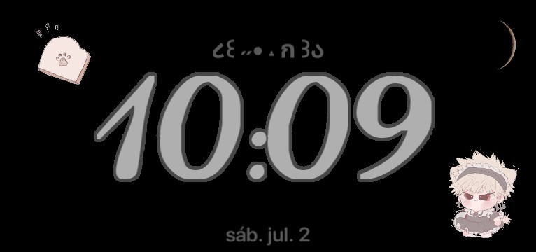  cute soft clock 