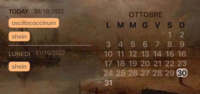 brown calendar bigger