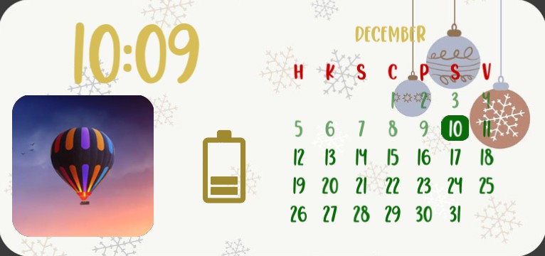 Homescreen widget