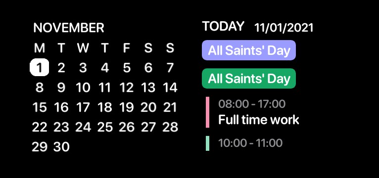 agenda date