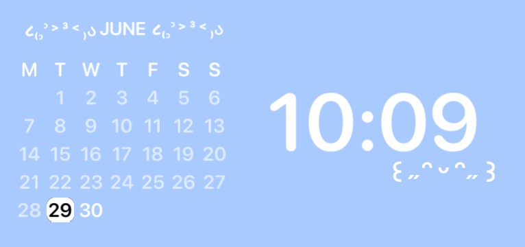 calendar with time