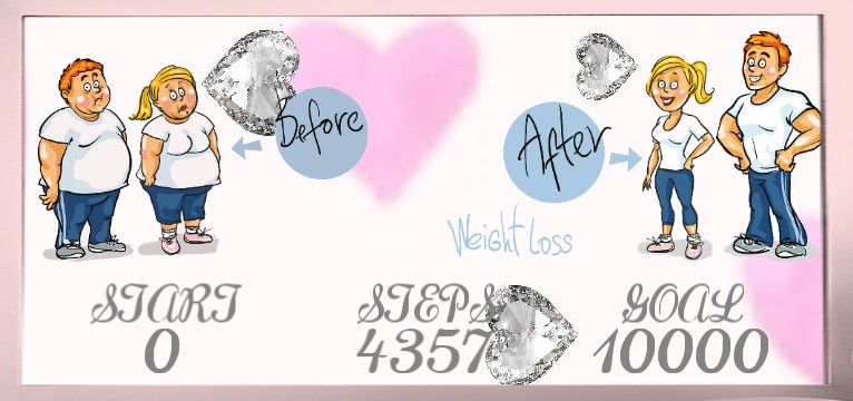 Step Pink Heart 