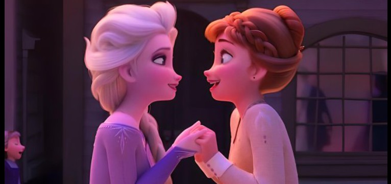 Elsa and Ana 