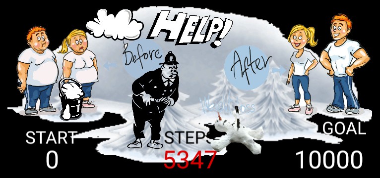 Steps Snowman 