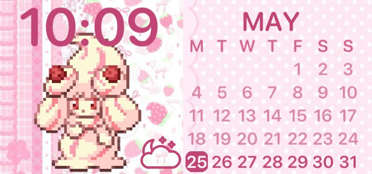 Alcreamie Pokemon Pink kawaii cute  Copy