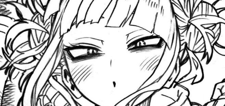 Toga himiko icon black and white