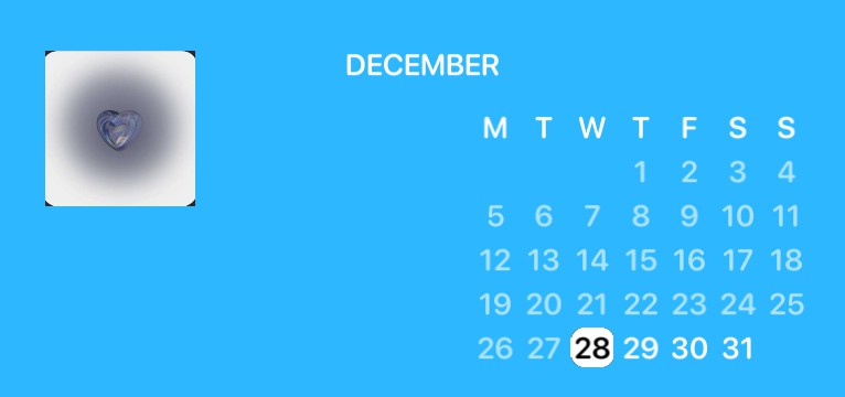 blue calender lala lala lala