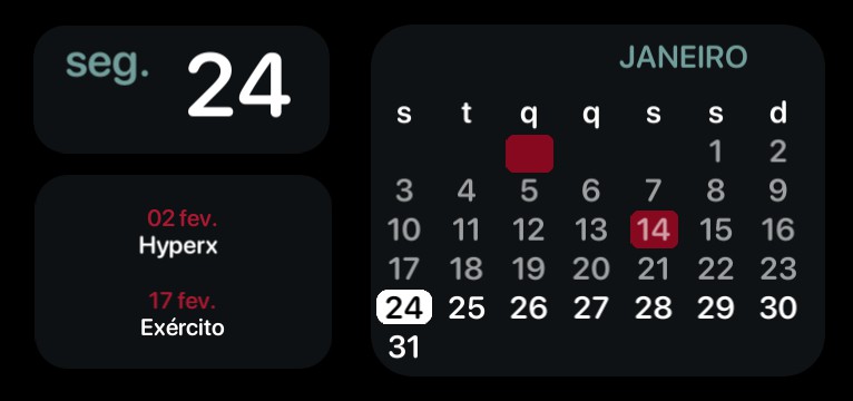 Date calendar STN