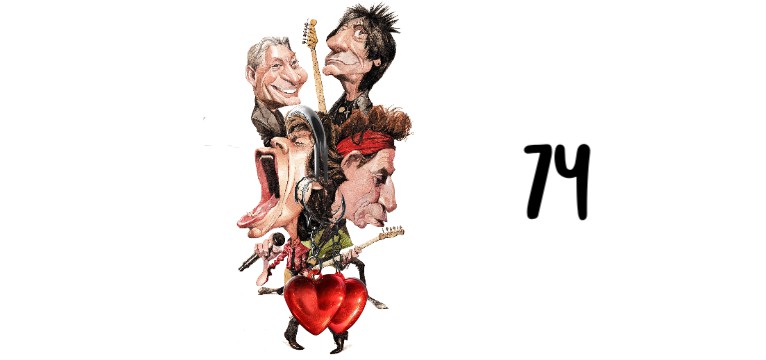 Herz Widget Rolling Stones 