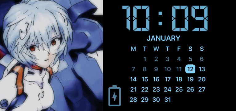 neon genesis evangelion Rei Ayanami black vrs.
