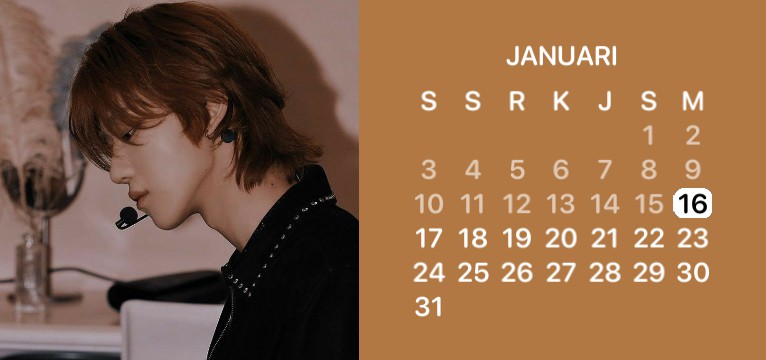 Calendar The8 Beige#2