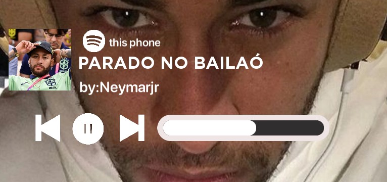 Neymar jr spotify 