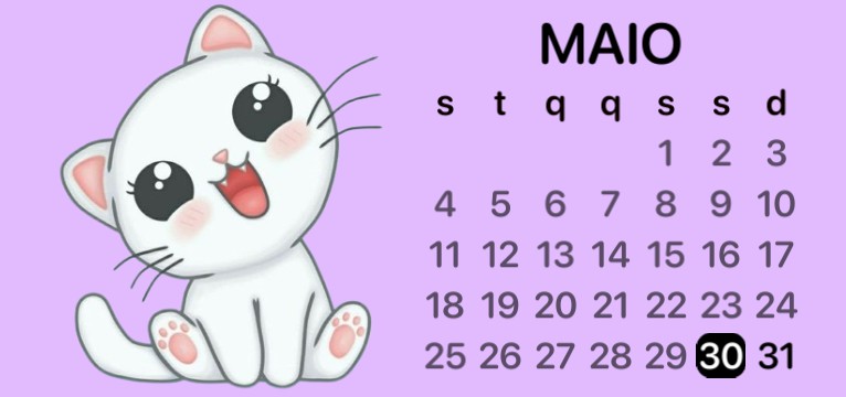 Calendrio Cat