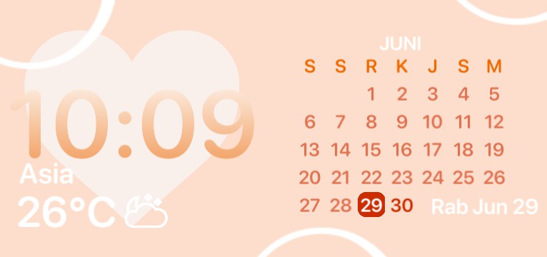 Red widget