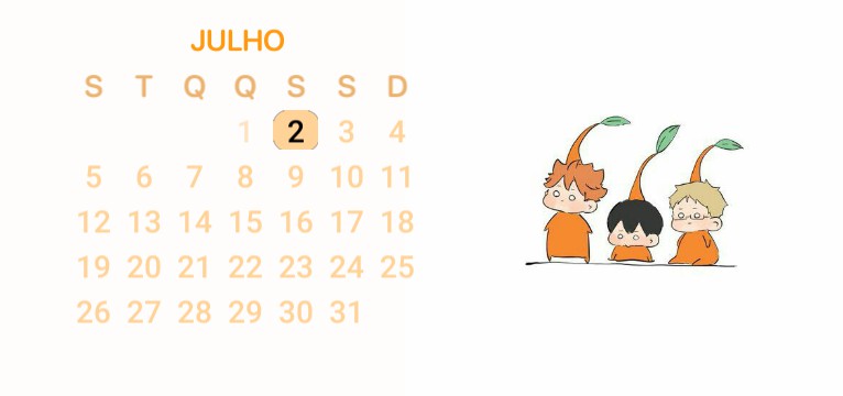 Haikyuu Calendrio 