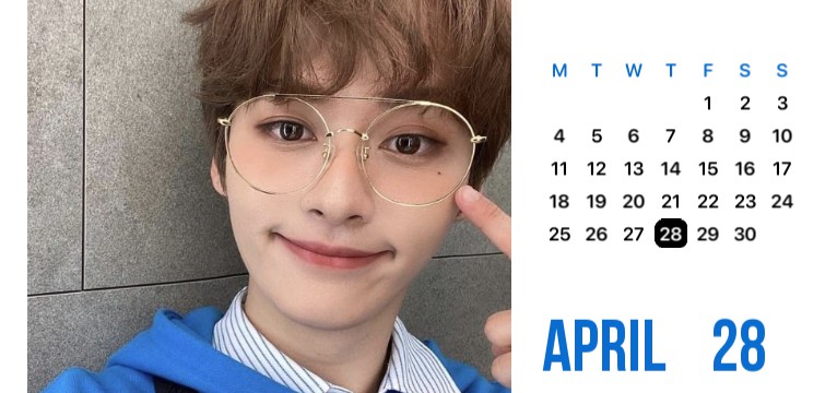 calendar  Lee Know