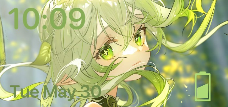 Nahida Time Widget