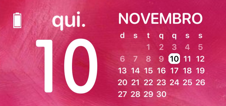 Calendrio Rosa