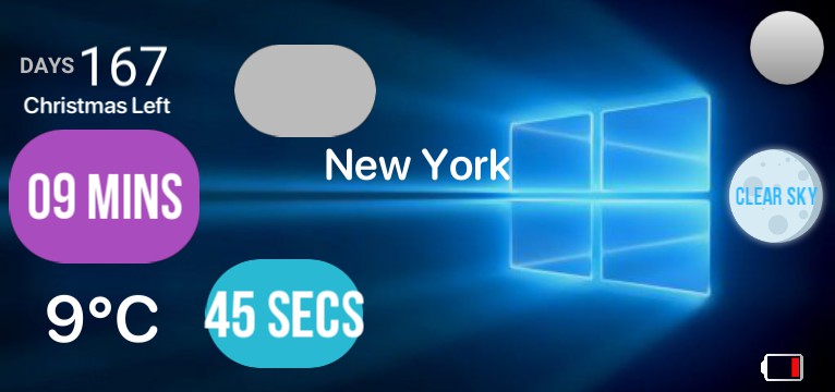 Windows 10 Widget