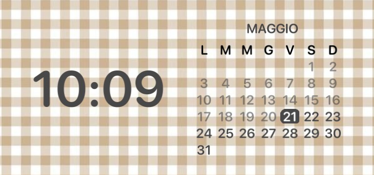 calendar aesthetic