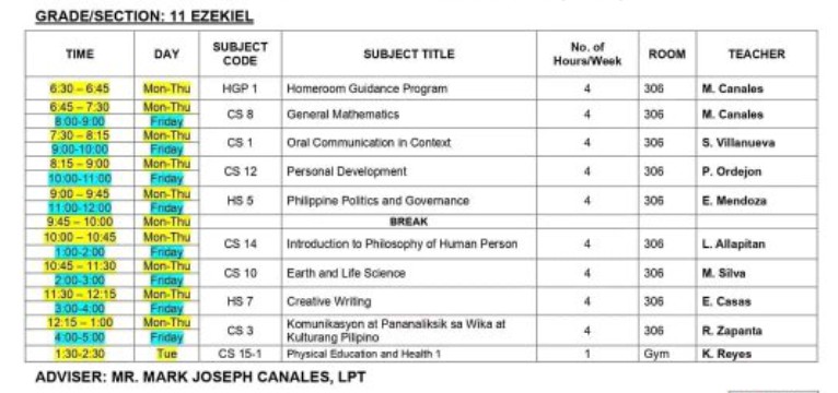 sched