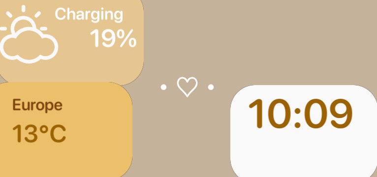 yellow/light brown aesthetic