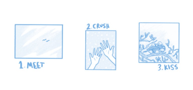 heartstopper aesthetic large witget