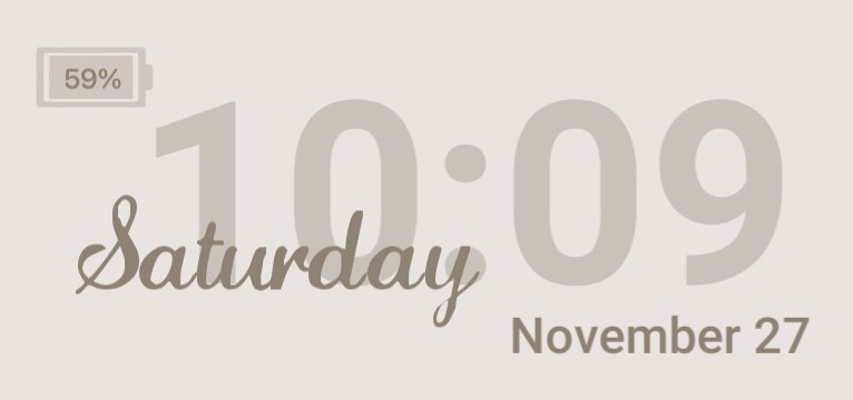 widget time 