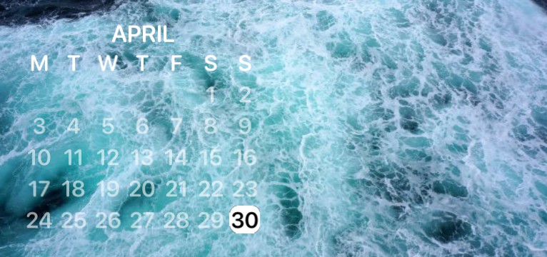 ocean calendar 
