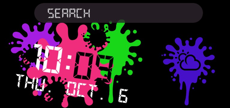 splatoon clock