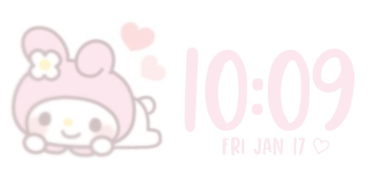 my melody clock