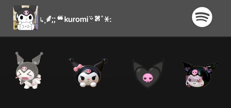 kuromi Spotify Copy