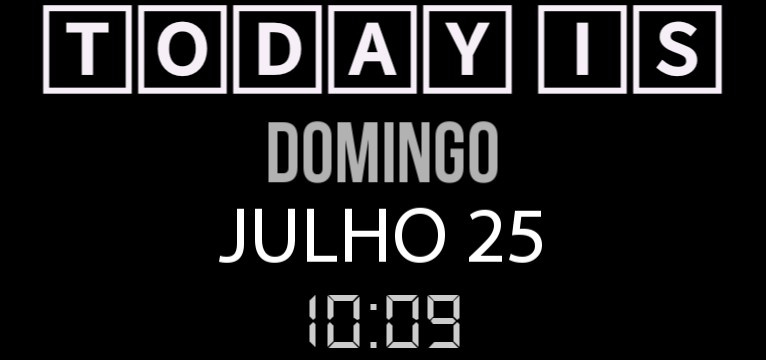 Today is Branco