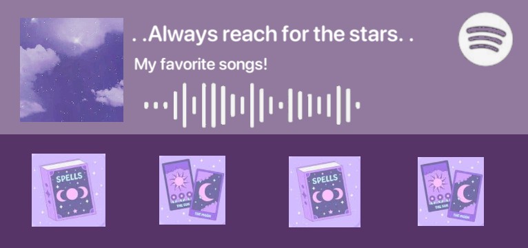 Purple aesthetic Spotify