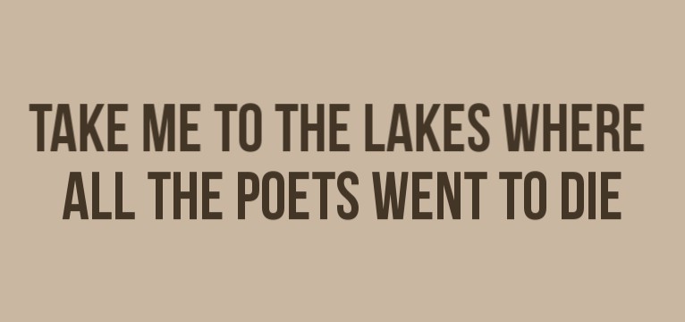 the lakes - quote 