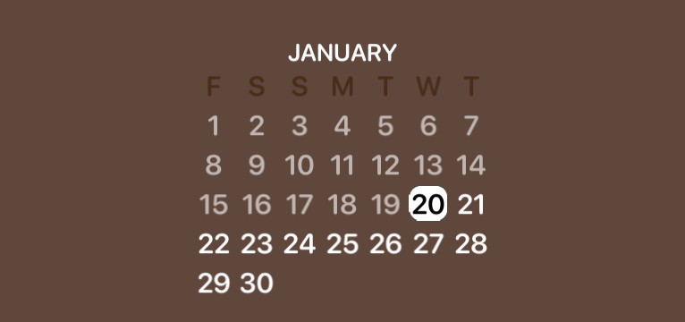 calender 