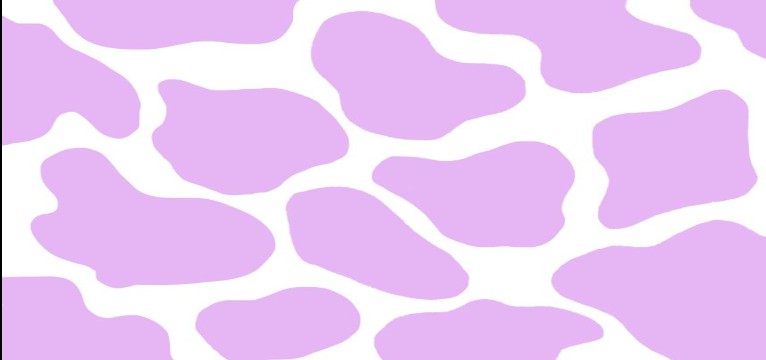 Cute pastel cow 