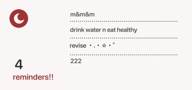red to do list 