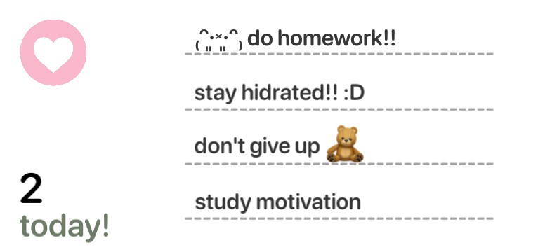 reminder Copy