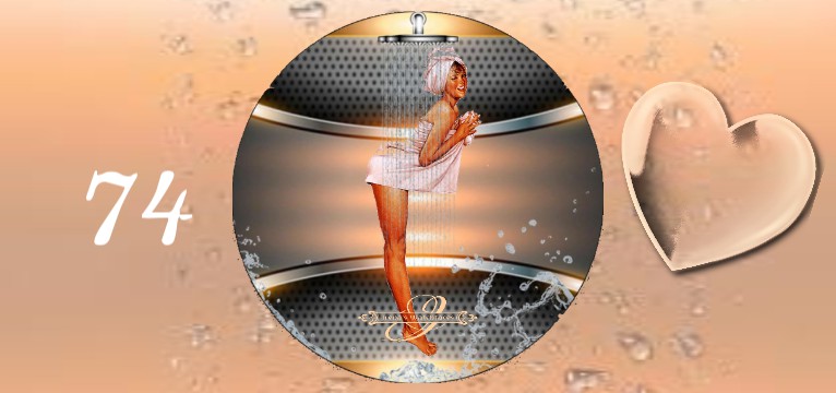 Herz Shower Pin Up 