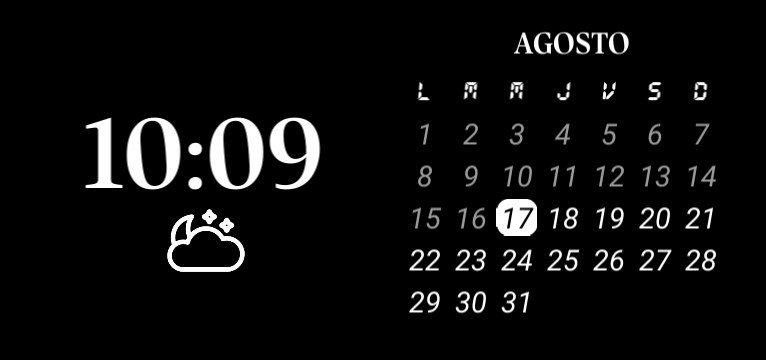 transparent calendar