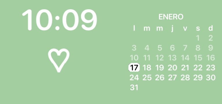 Green widget