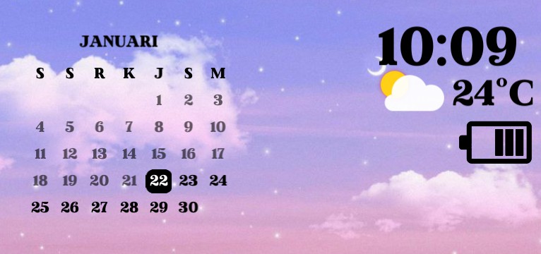 Aesthetic widget