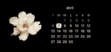 beige calendar