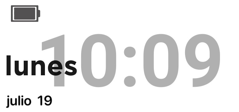 gray clock