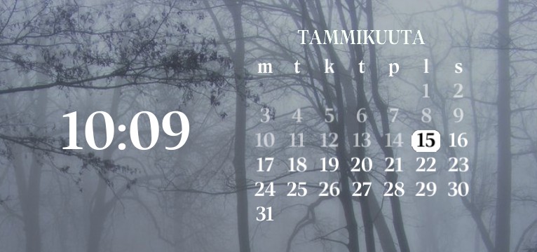 Forest calendar