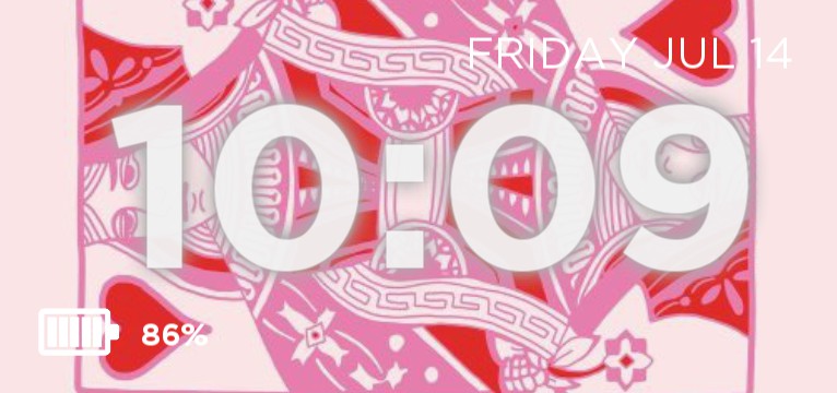 90s Anime Time Date Widget Copy