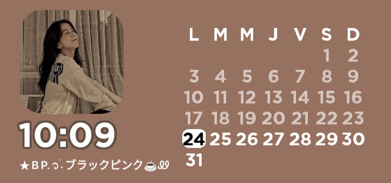 Calendario Jisoo
