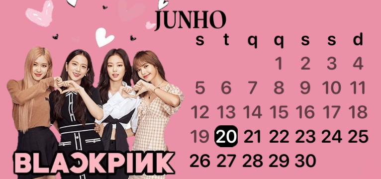 BlackPink Calendario